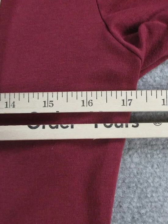 Amour Vert Braylee Reverie Dress Womens Medium Red Pomegranate Mini NEW $148 - Picture 9 of 11